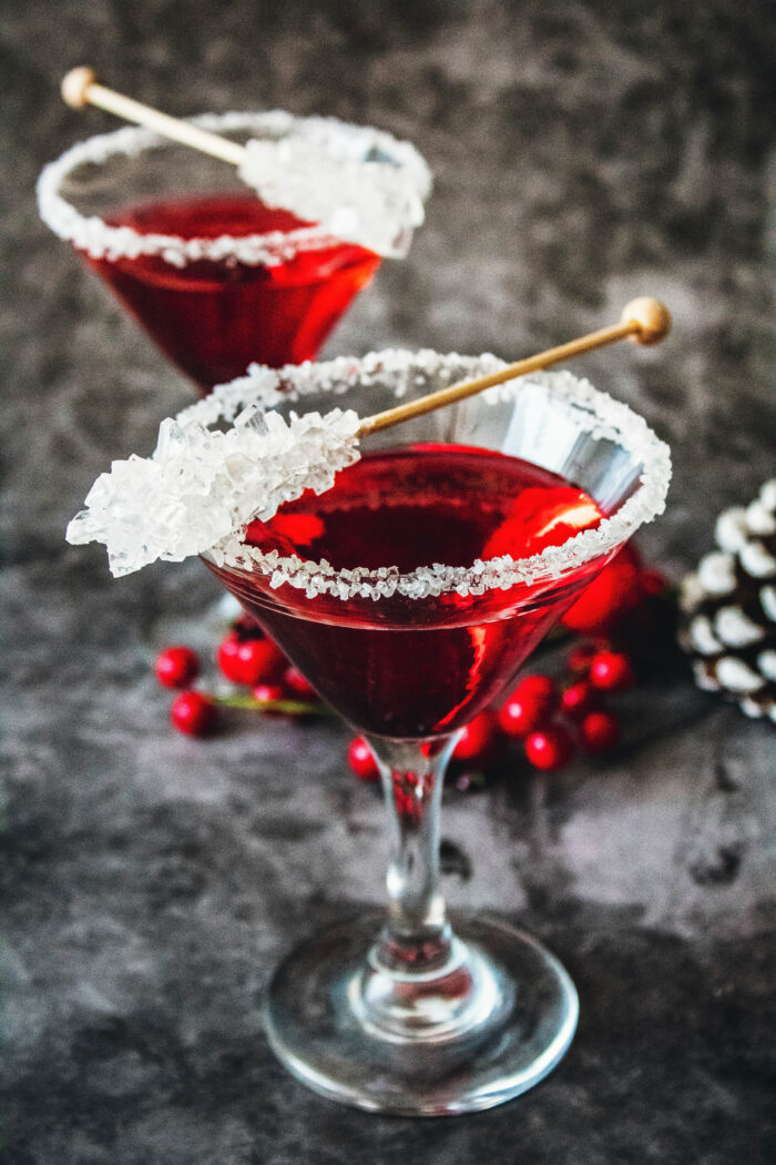 Nothing says “Slay” Like the Santa Clausmopolitan Cocktail Recipe