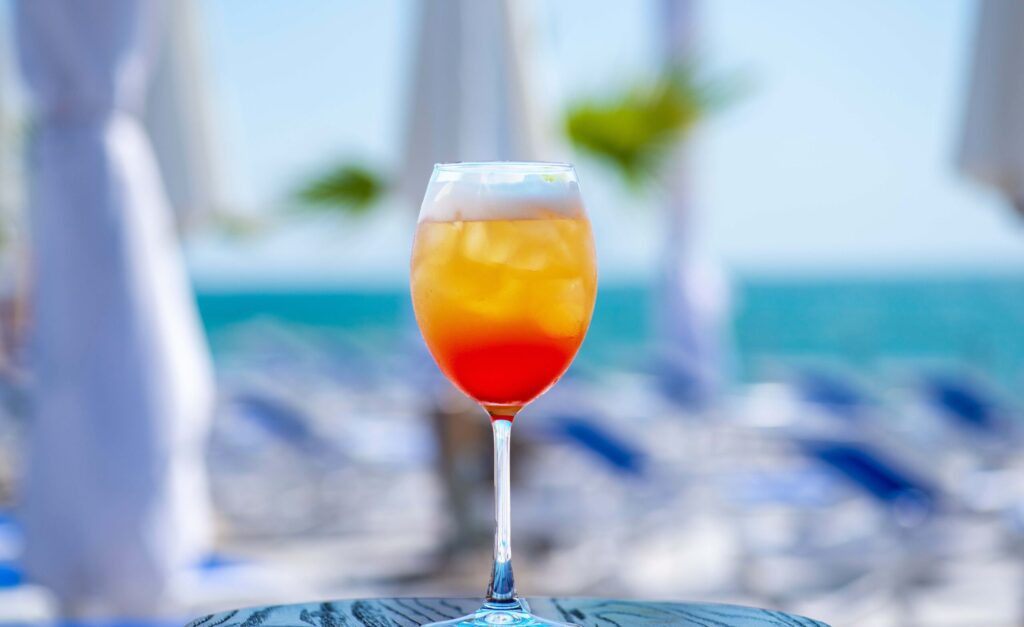Malibu Sunset Cocktail recipe