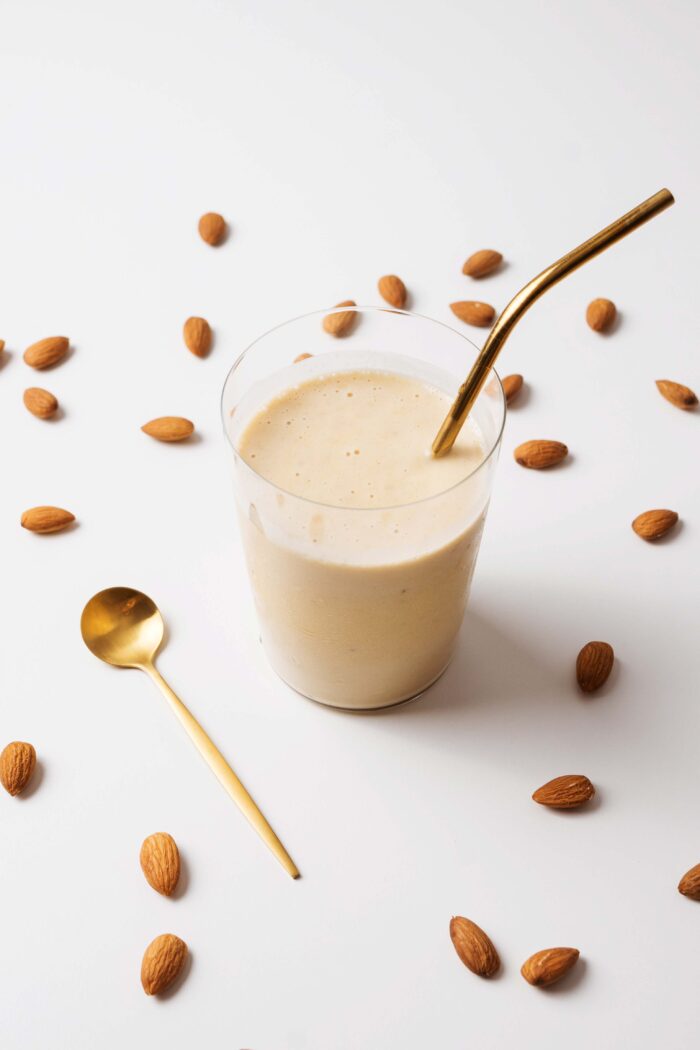 The Almondo Nutquake Cocktail: Almond Frolic Fusion in a Tall Glass