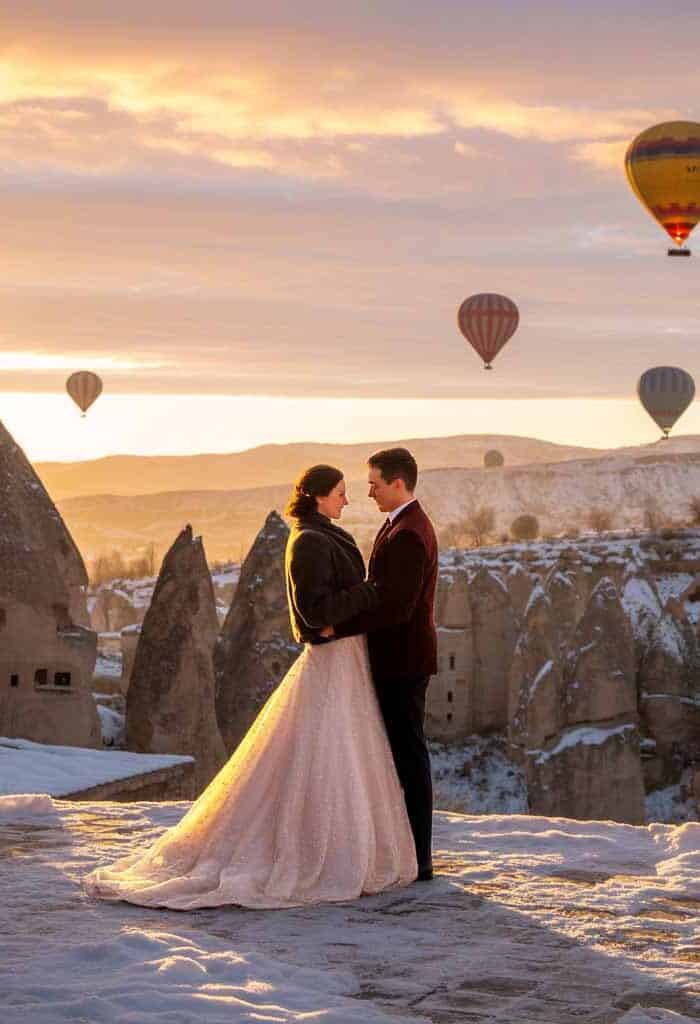 7 Unique Winter Wedding Destinations (One with a Balloon!) You Can Say ‘Igloo’ To