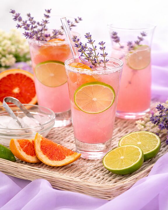 Floral Fizz: Lavender Honey Paloma to Celebrate the End of Spring