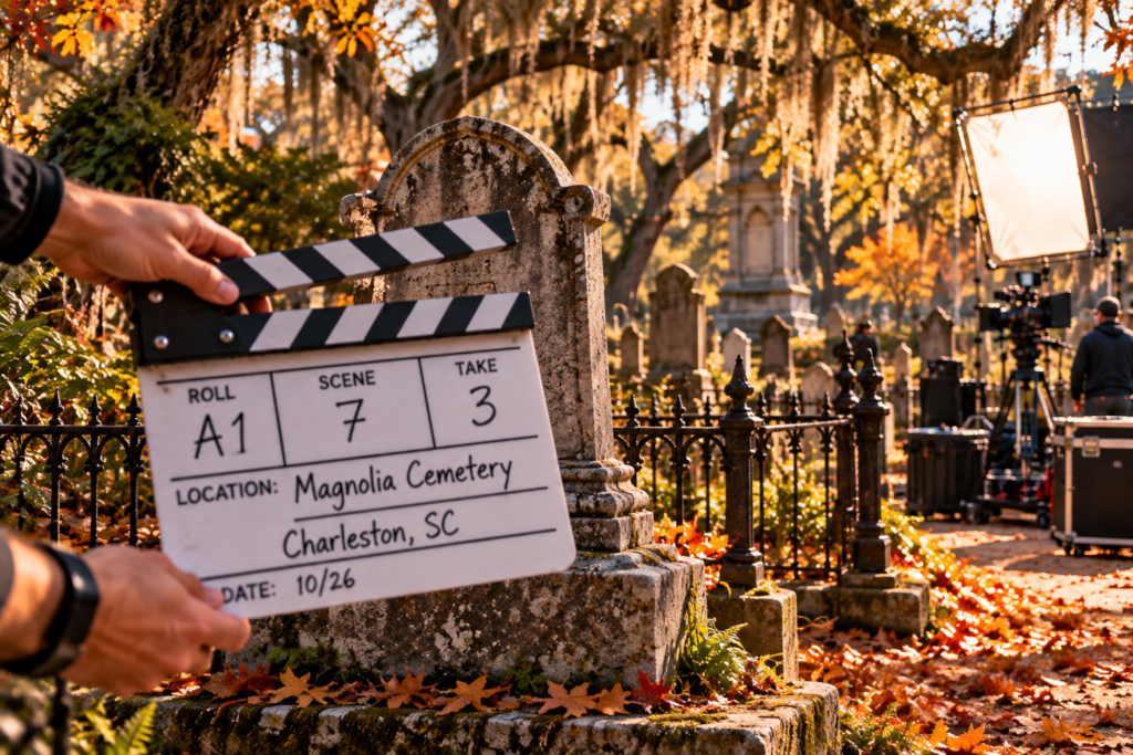 cemetary film location
