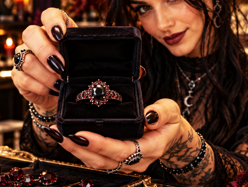diamond garnets