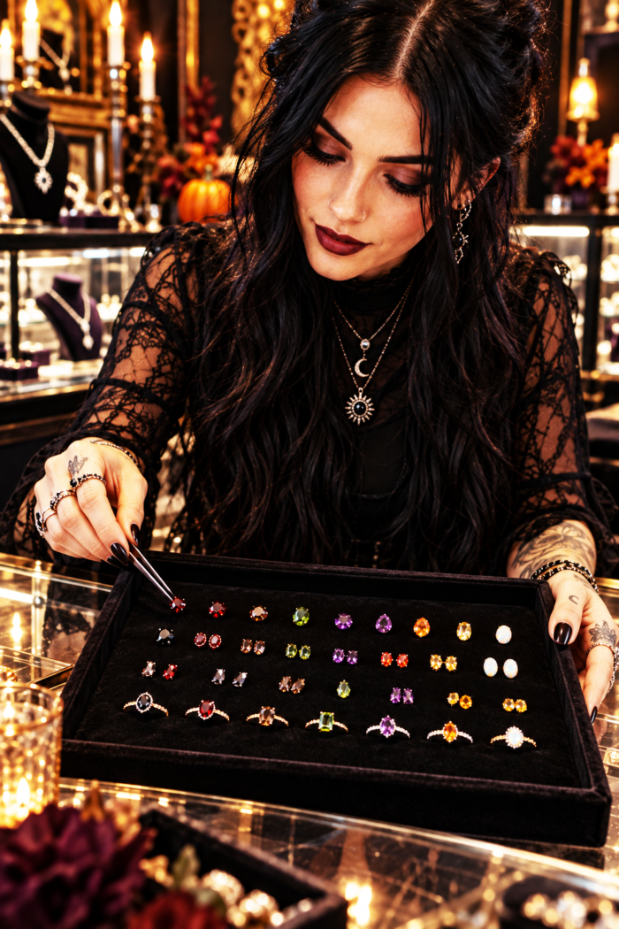 The Moody Fall Gemstone Palette